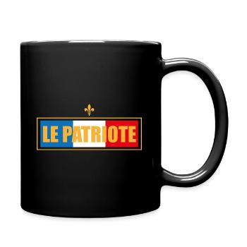 le patriote France Français patriotisme - Mug uni - noir - Droite
