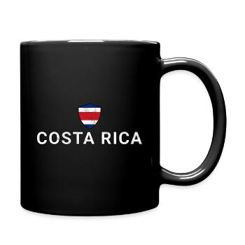 Costa Rica - Mug uni - noir - Droite