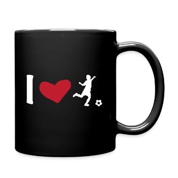 Football Football Footballer Football Player Coach - Full Colour Mug - black - Right