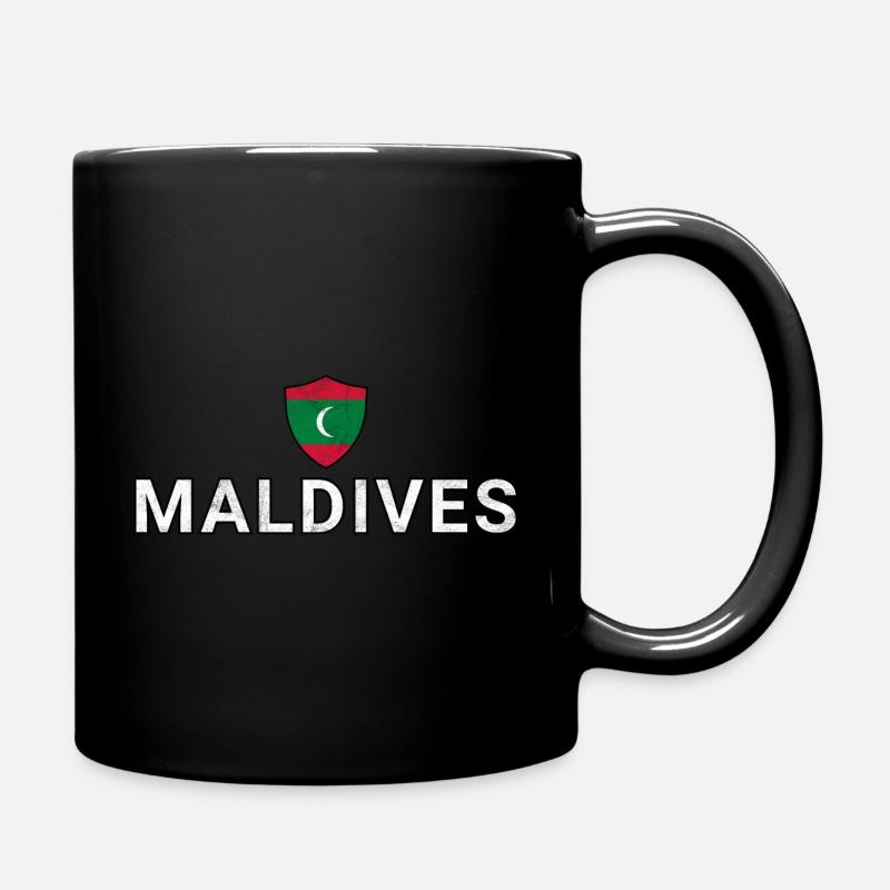 Maldives - Full Colour Mug - black