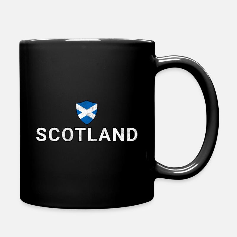 Schottland - Tasse einfarbig - Schwarz