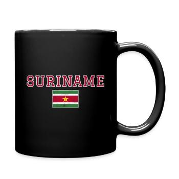 Suriname - Full Colour Mug - black - Right