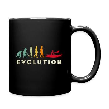 Kayak Evolution - Full Colour Mug - black - Right