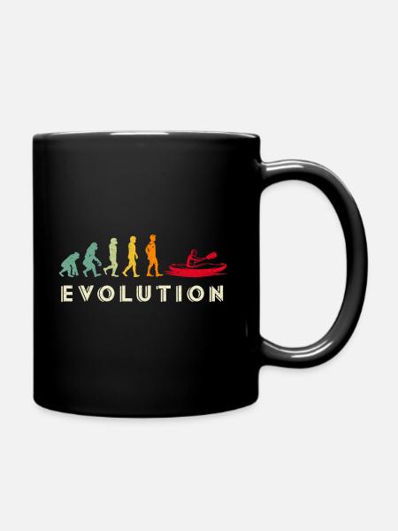 Kajak Evolution - Tasse einfarbig - Schwarz