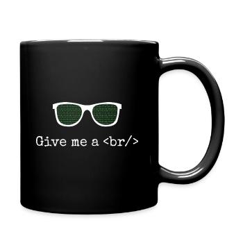 Software Ingenieur Informatiker Programmierer - Tasse einfarbig - Schwarz - Rechts