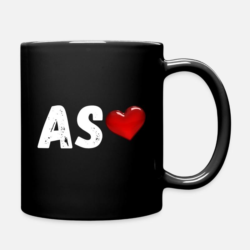 AS De Cœur - Mug uni - noir