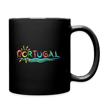 PORTUGAL COLORS - Tasse einfarbig - Schwarz - Rechts