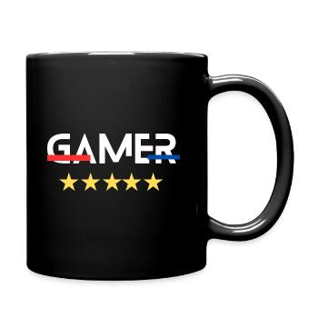 GAMER - Tasse einfarbig - Schwarz - Rechts