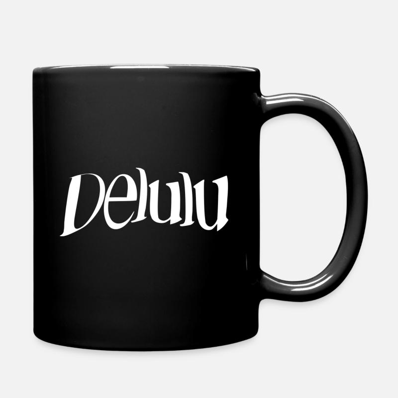 Delulu - Mug uni - noir