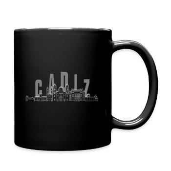 Cádiz Skyline - Full Colour Mug - black - Right