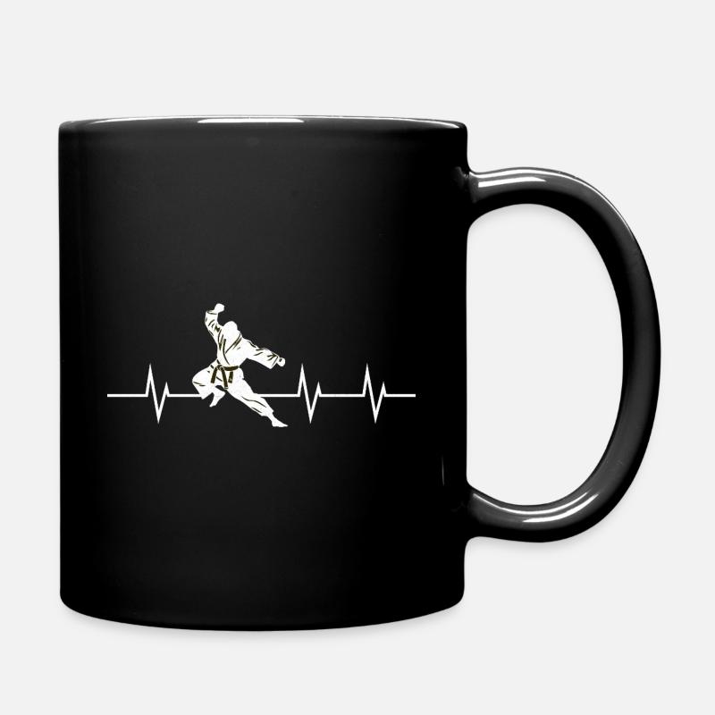 Battement de cœur martial - Mug uni - noir