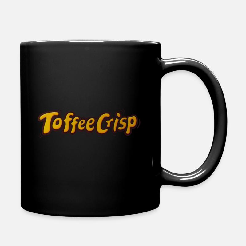 toffeecrisp wrapper - Full Colour Mug - black