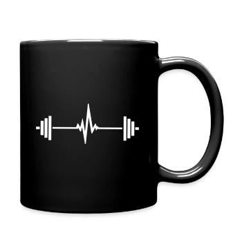Heart Beat Gym - Full Colour Mug - black - Right