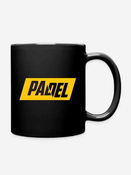 Padel - Full Colour Mug - black