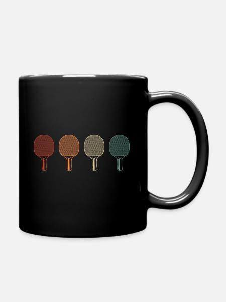 Ping-pong Proverbe pour un joueur de ping-pong - Mug uni - noir