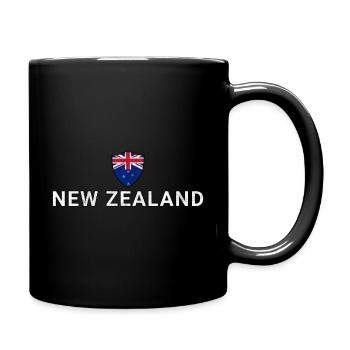 Nouvelle-Zélande - Mug uni - noir - Droite