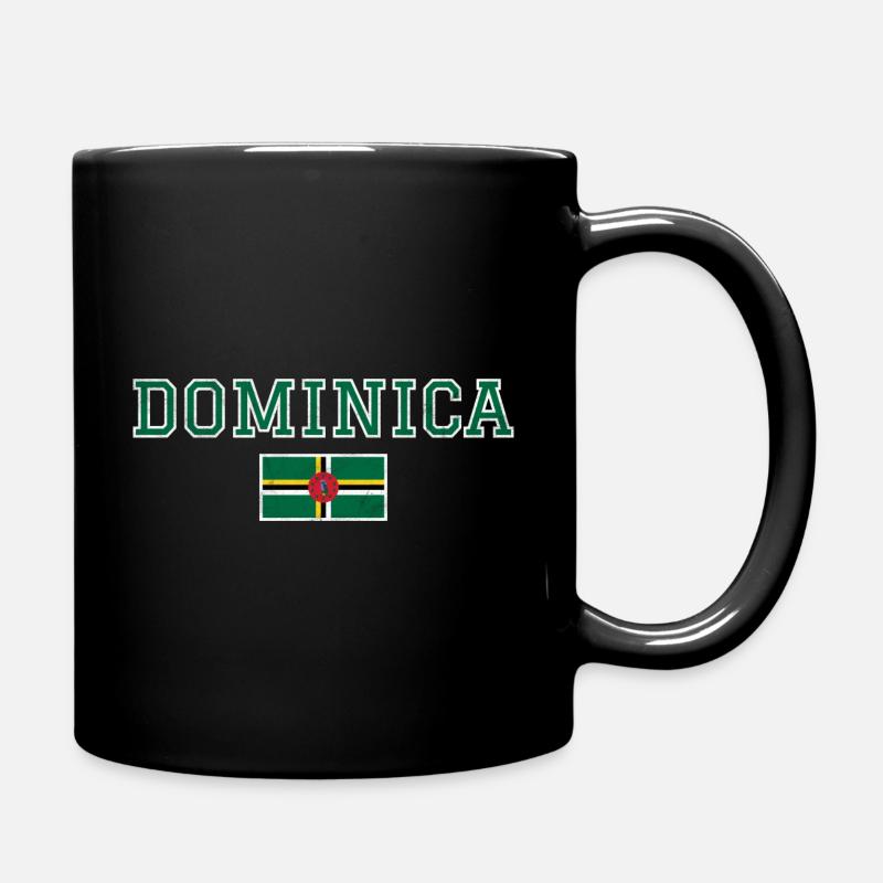 Dominica - Tasse einfarbig - Schwarz