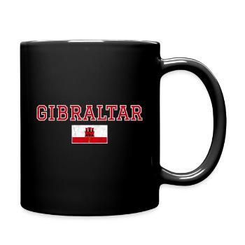 Gibraltar - Mug uni - noir - Droite