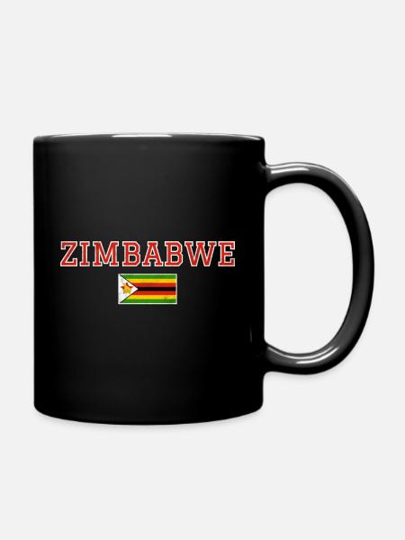 Zimbabwe - Mug uni - noir