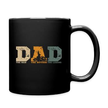 Go Kart Driving Papa Disant Drôle - Mug uni - noir - Droite