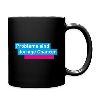 FDP JuLIs Junge Liberale Liberal Neoliberal Spruch - Tasse einfarbig - Schwarz - Rechts