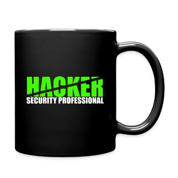 Professionnel de la sécurité des pirates - Mug uni - noir - Droite