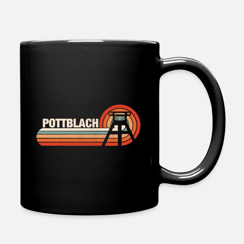 Pottblach Ruhrpott Kind - Tasse einfarbig - Schwarz