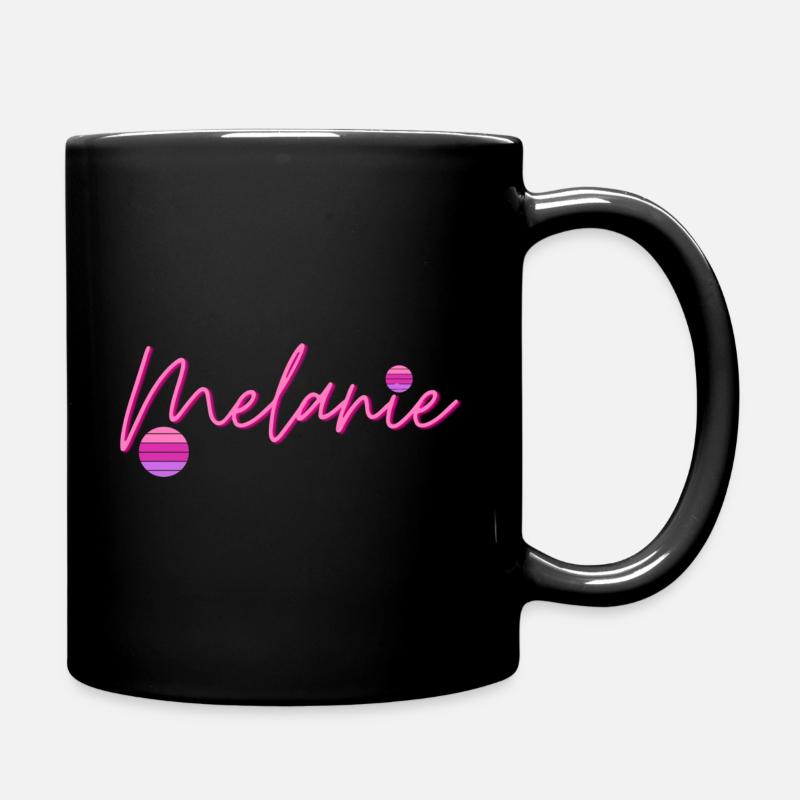 Mélanie Prénom - Mug uni - noir