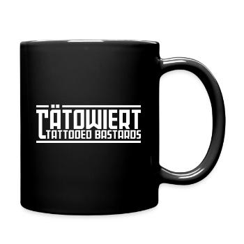 Tätowiert tattoo Artist inked inkarea - Tasse einfarbig - Schwarz - Rechts