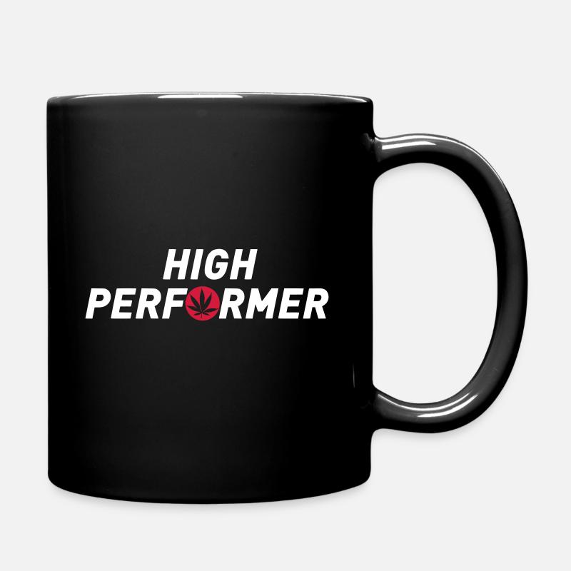 High Performer Ironic - Tasse einfarbig - Schwarz