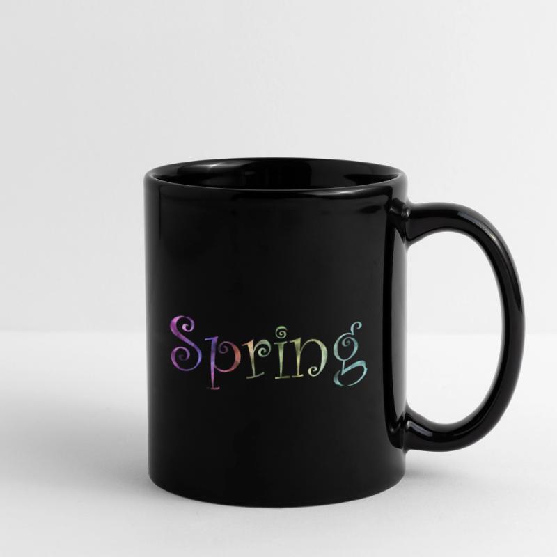 Spring Geschenk Geschenkidee Tasse einfarbig
