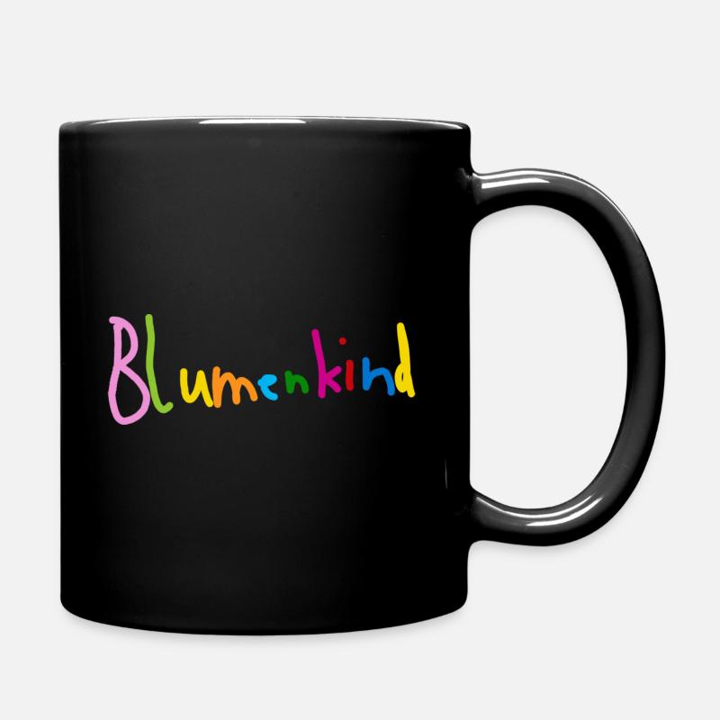 Enfant floral - Mug uni - noir