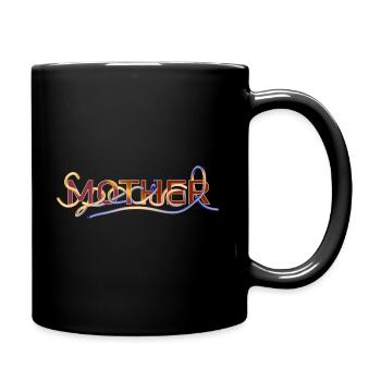 Spezielle Mutter - besondere Mutter - Muttertagsgeschenk - Tasse einfarbig - Schwarz - Rechts