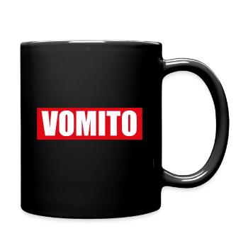vomito vomis galette soirée alcool - Mug uni - noir - Droite