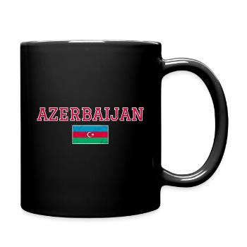 Azerbaïdjan - Mug uni - noir - Droite