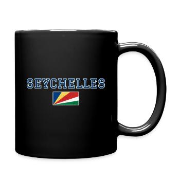 Seychelles - Full Colour Mug - black - Right