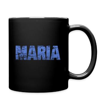 Scratches in the name of Maria - Full Colour Mug - black - Right