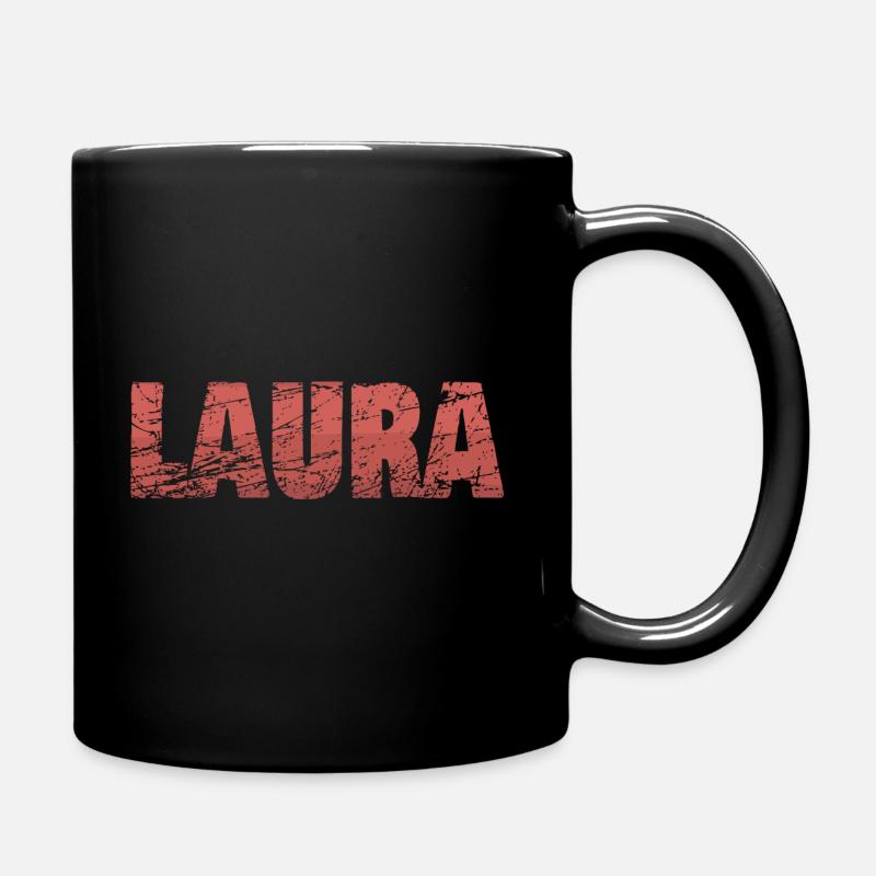Laura - Tasse einfarbig - Schwarz