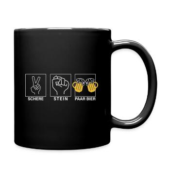 blockedName - Tasse einfarbig - Schwarz - Rechts