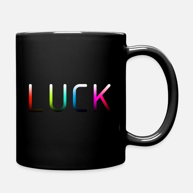 Luck - Full Colour Mug - black