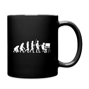 Gamer Evolution | Video Game Lover - Full Colour Mug - black - Right