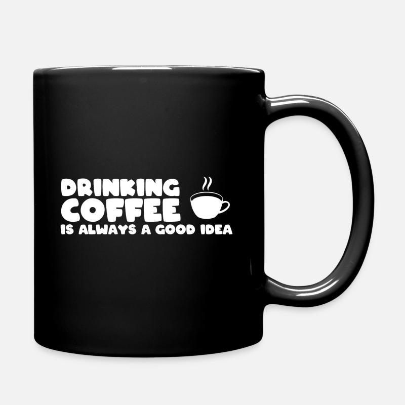 Kaffeeliebhaber Barista - Tasse einfarbig - Schwarz