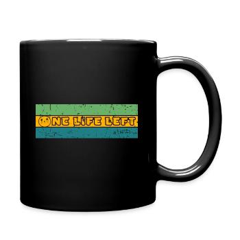 Bannière One Life Left - Mug uni - noir - Droite