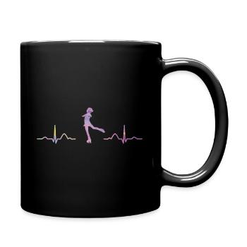 Figure Skating Ice Skating Figure Skating - Full Colour Mug - black - Right