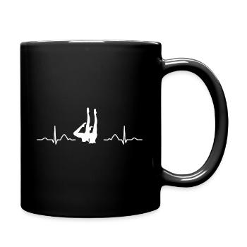 Synchronized Swimming Team Artistic Swim - Full Colour Mug - black - Right