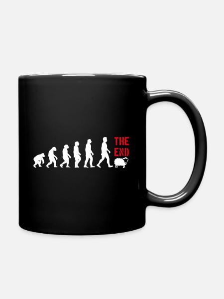 ÉVOLUTION DRÔLE DRÔLE - Mug uni - noir