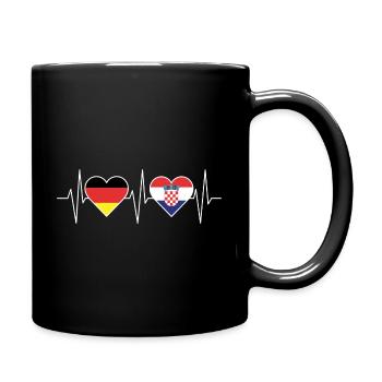 Pulse Gift Croatia Home Holiday - Full Colour Mug - black - Right