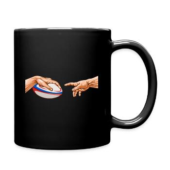 Rugby Michelangelos "If Rugby Were Easy Rugby - Full Colour Mug - black - Right