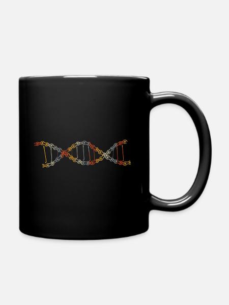 DNA Bicycle - Tasse einfarbig - Schwarz