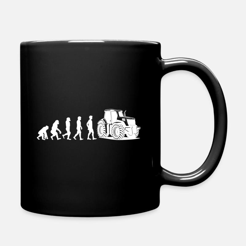 Farmer Evolution blanc - Mug uni - noir